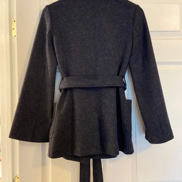 Boden double faced wool wrap jacket, Womens size 6 EUC - Picture 5 of 12